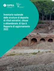 Inventario nazionale delle strutture di deposito di rifiuti estrattivi - 2022