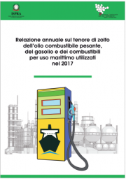 Relazione annuale tenore zolfo olio combustibile, gasolio 2017