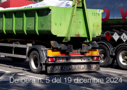 Delibera n. 5 del 19 dicembre 2024