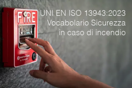 UNI EN ISO 13943:2023 Vocabolario Sicurezza in caso di incendio