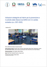 Indicazioni strategiche ad interim infezioni da SARS-CoV-2 ambito scolastico (a.s. 2021-2022)