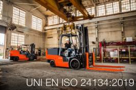 UNI EN ISO 24134:2019 | Sicurezza dei carrelli industriali