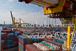 Capitaneria spiega il Decreto sul peso verificato dei container (VGM)