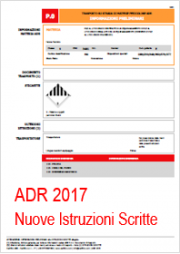 ADR 2017 Preview: Nuove Istruzioni Scritte ADR 2017