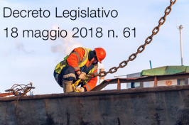 Decreto Legislativo 18 maggio 2018 n. 61 