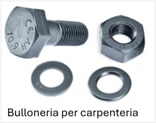 Bulloneria per carpenteria secondo le norme EN 14399 / EN 15048 Sistema HR  - HV - HRC - SB