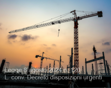 Legge 8 agosto 2024 n. 120