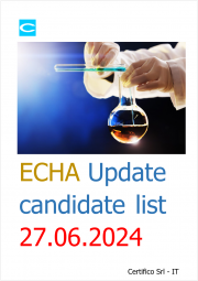 ECHA: Update candidate list 27.06.2024