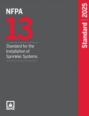 NFPA 13 Standard for the Installation of Sprinkler Systems 2025 Edition