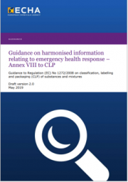 Draft Guidance Annex VIII to CLP Vers. 2.0 2019