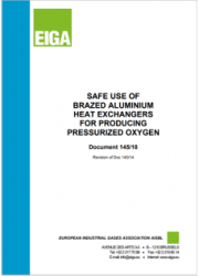 Ossigeno pressurizzato: Uso sicuro scambiatori di calore