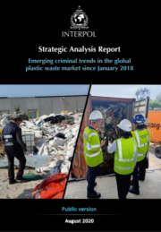 Report criminal trends plastic waste INTERPOL