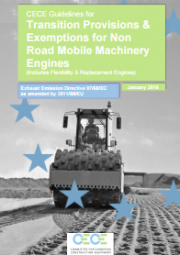 Transition Provisions & Exemptions for Non Road Mobile Machinery Engines