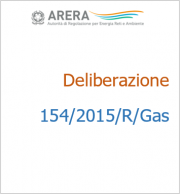 Deliberazione 154/2015/R/Gas 