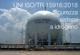 UNI ISO/TR 15916:2018 Sicurezza idrogeno