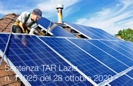 Sentenza TAR Lazio n. 11025 del 28 ottobre 2020
