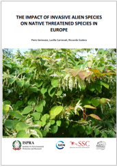 The impact of invasive alien species on native threatened species in Europe