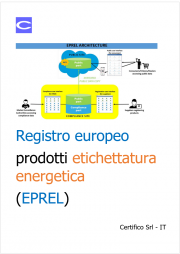 Registro europeo dei prodotti per l'etichettatura energetica (EPREL)