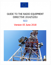 Guide to the Radio Equipment Directive 2014/53/EU | 2018