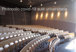 Protocollo covid-19 aule universitarie