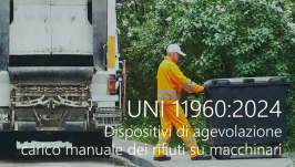 UNI 11960:2024 - Dispositivi di agevolazione del carico manuale dei rifiuti su macchinari