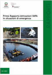 Primo rapporto attivazioni SNPA in situazioni di emergenza