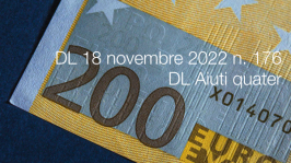 Decreto-Legge 18 novembre 2022 n. 176