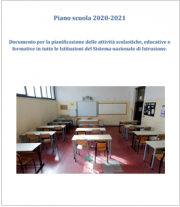 Piano scuola 2020-2021