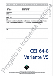 CEI 64-8 Variante V5 2018