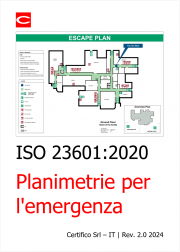 Planimetrie per l'emergenza: UNI ISO 23601