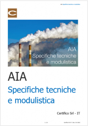 AIA | Specifiche tecniche e modulistica