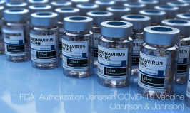 FDA: Authorization Janssen COVID-19 Vaccine (Johnson & Johnson)