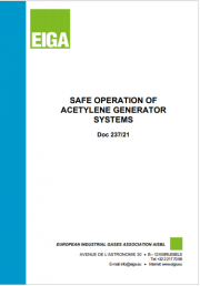 Safe Operation of Acetylene Generator Systems