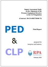 Impact Assessment Study on the alignment of the Pressure Equipment Directive to the CLP Regulation