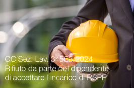 Sentenza CC Sez. Lav. del 27 dicembre 2024 n. 34553