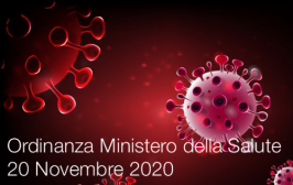 Ordinanza Ministero della Salute del 20 Novembre 2020