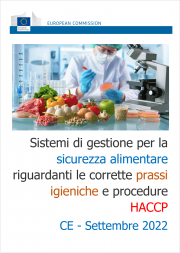 Sistemi di gestione sicurezza alimentare riguardanti prassi igieniche e procedure HACCP