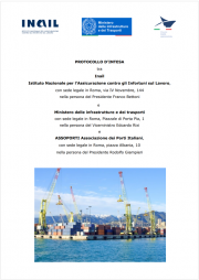 Protocollo salute e sicurezza nelle aree portuali del 12 Aprile 2023