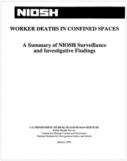 NIOSH No 94-103 Worker Deaths in Confined Spaces