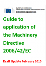 Guide to application of the Machinery Directive 2006/42/EC: Update February 2016 