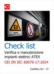 EN 60079-17: Verifica e manutenzione impianti elettrici ATEX