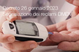 Decreto 26 gennaio 2023 / Segnalazione dei reclami dispositivi medico-diagnostici in vitro