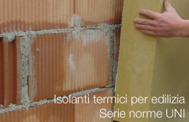 Isolanti termici per edilizia | Serie norme UNI