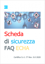 FAQ ECHA - Scheda di sicurezza (SDS)