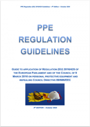 Linee guida DPI Regolamento (UE) 2016/425 | Ed. 4.0 Ottobre 2024