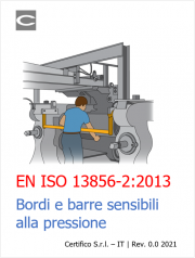 EN ISO 13856-2:2013 | Bordi e barre sensibili alla pressione