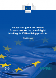 Study to support the Impact Assessment digital labelling for EU fertilising products