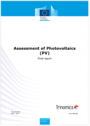 Assessment of photovoltaics (PV)