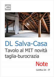 DL Salva-Casa: tavolo al MIT sulle novità taglia-burocrazia