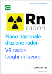 Piano nazionale d’azione radon